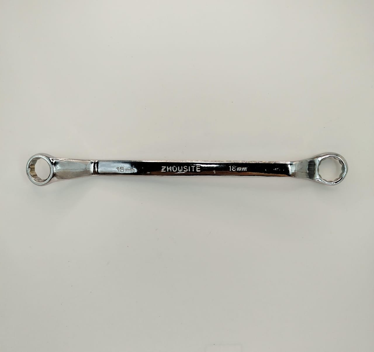 LLAVE CROMADA DOBLE ESTRIA 16X18MM AL-
3267-8