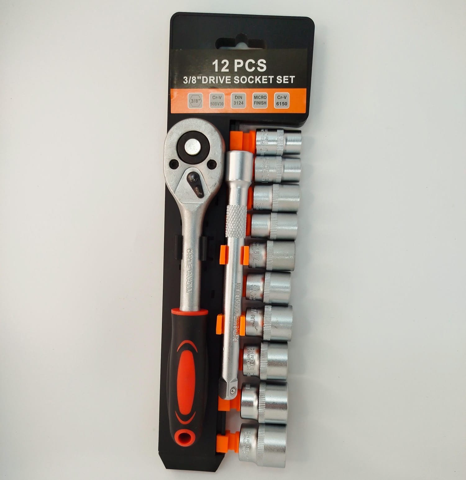 JUEGO MANGO CRIQUE 3/8" POR 12 PIEZAS