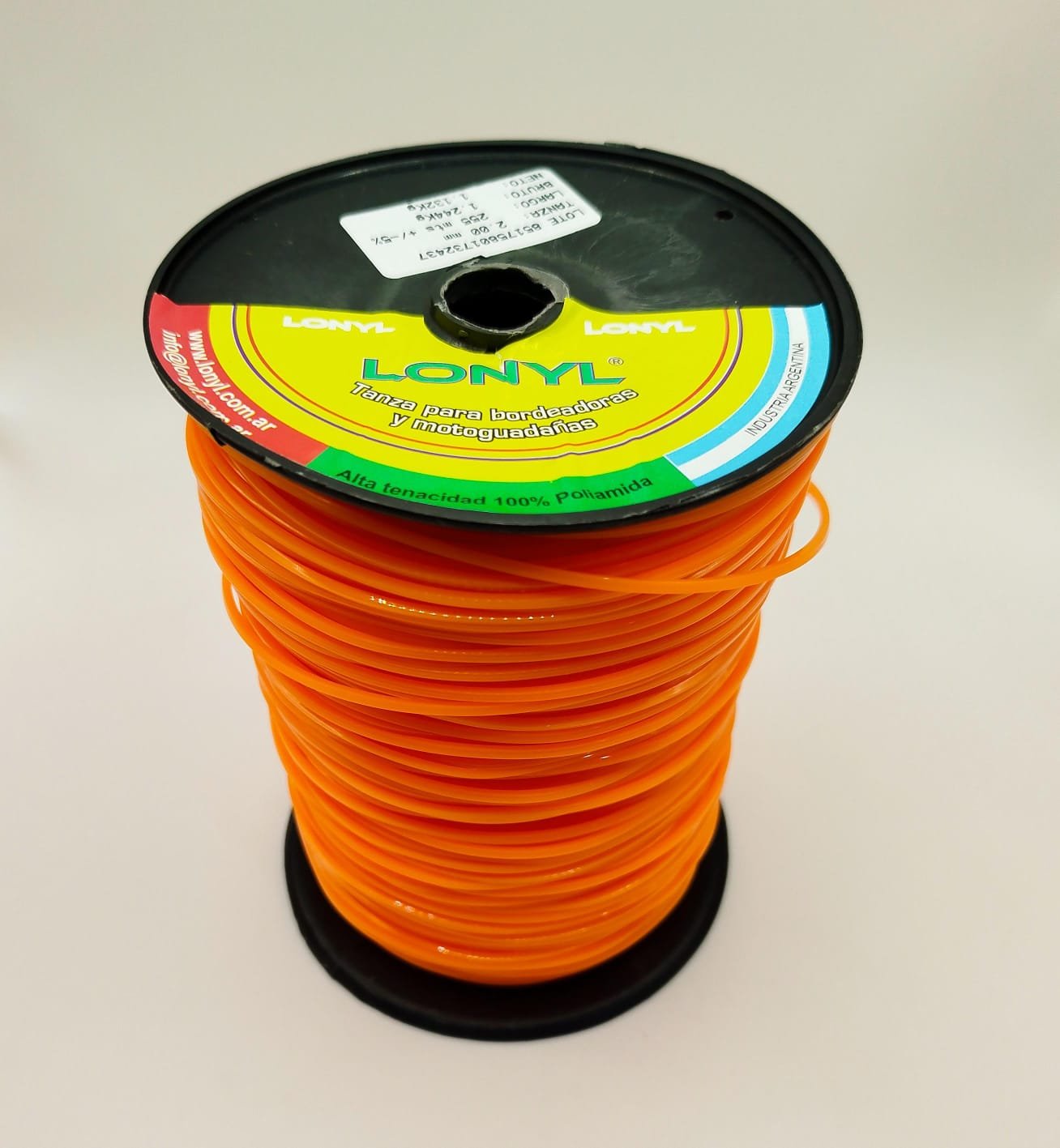 TANZA CUADRADA 2,5 MM 1KG OFERTA