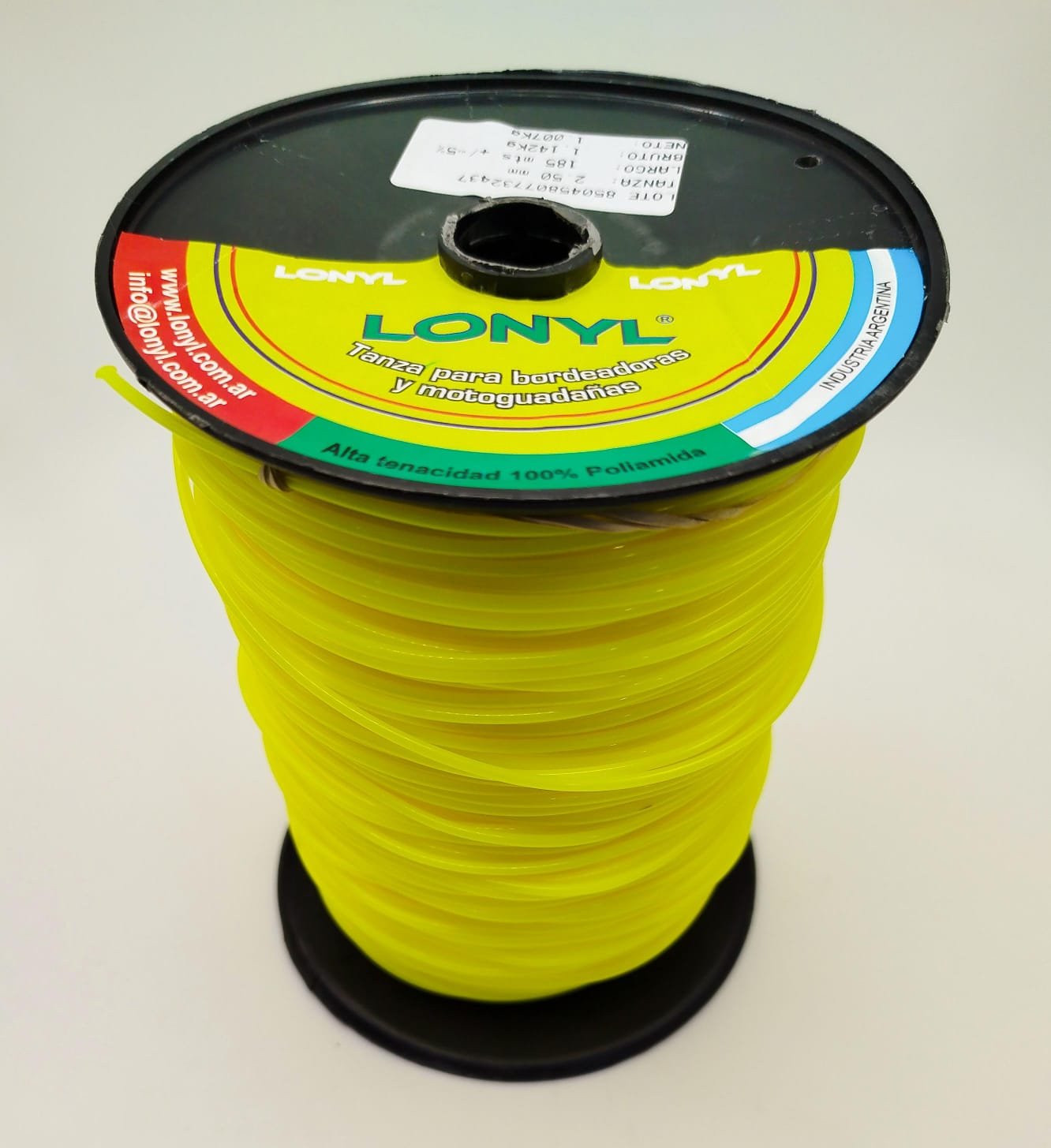 TANZA REDONDA 2,0 MM 1KG OFERTA