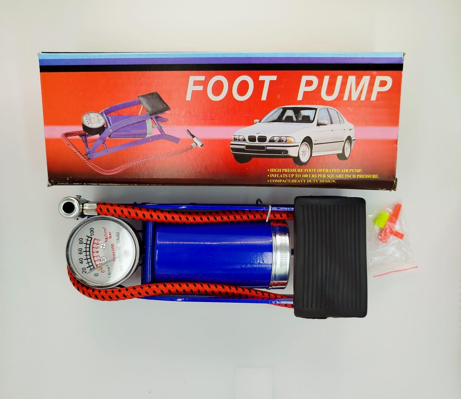 INFLADOR RELOJ DE PIE