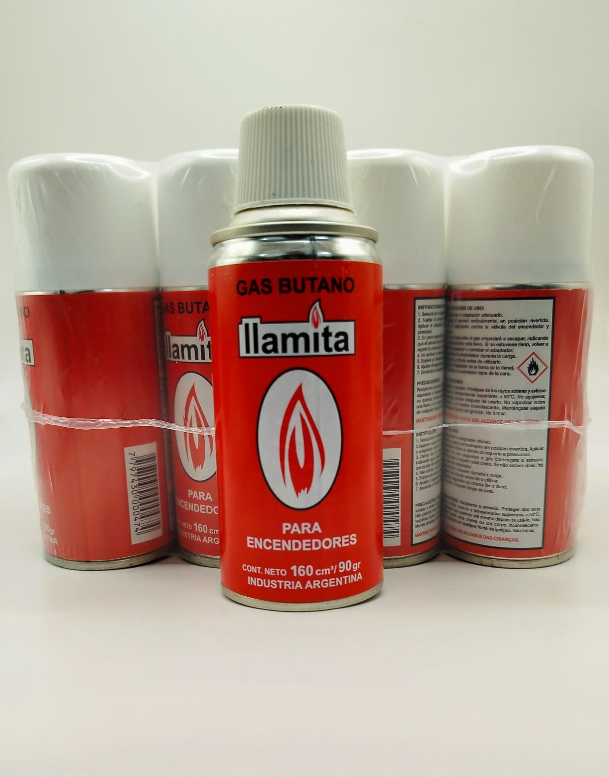 GAS P/ENCENDEDOR 160 CC X 12 UNIDADES