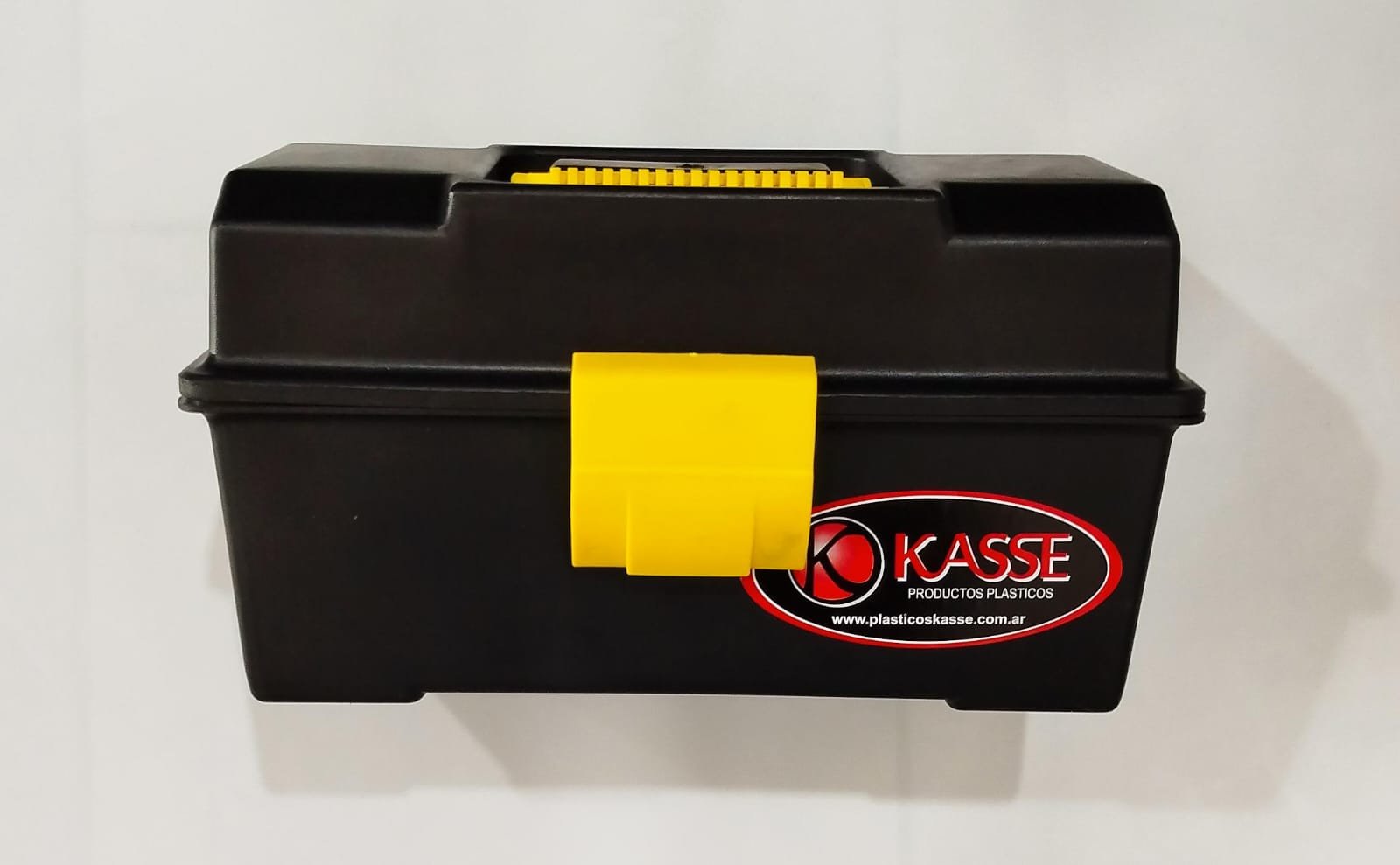 CAJA PLASTICA C/BANDEJA TAPA BAJA 13"