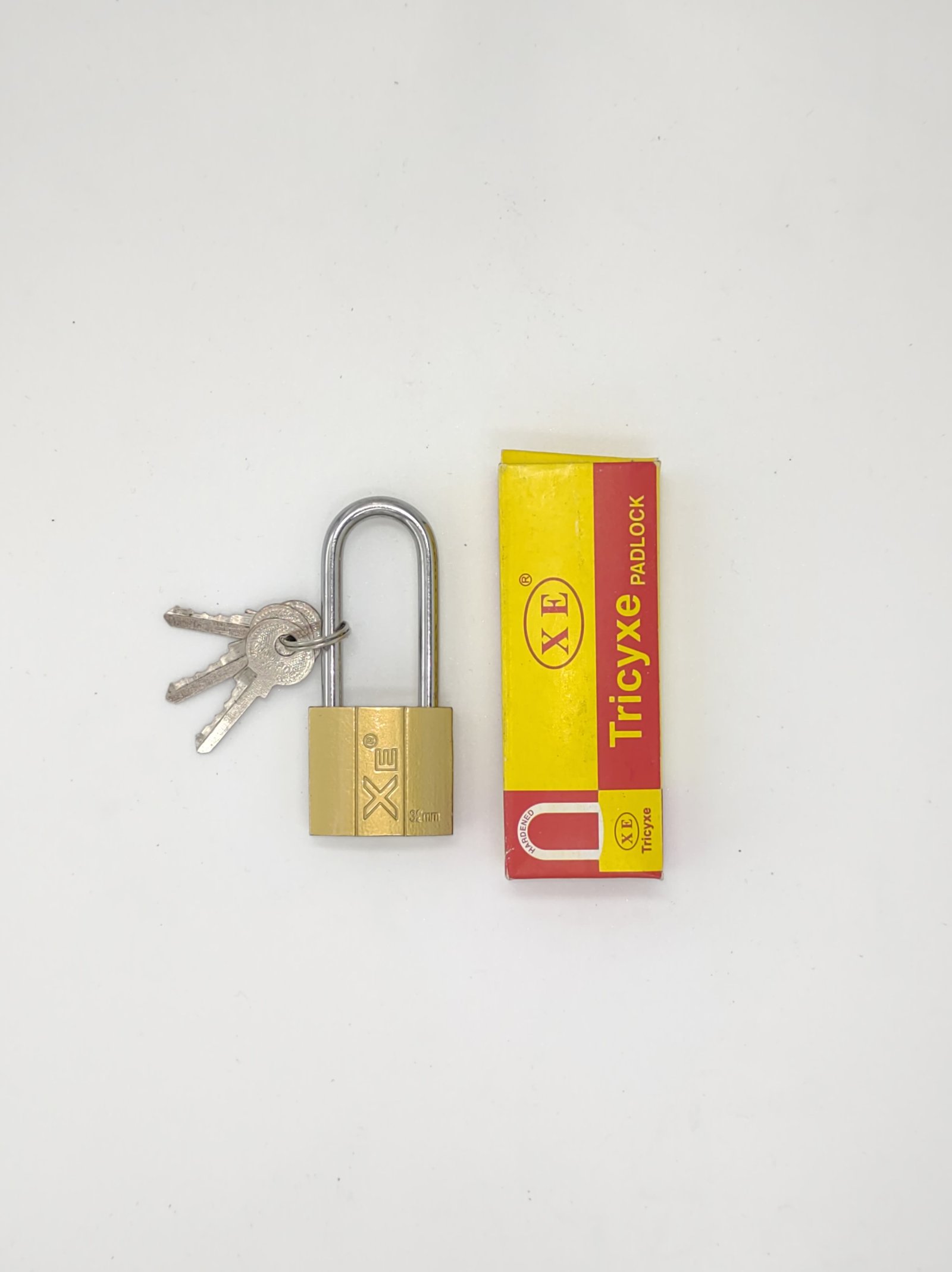 CANDADO PINTADO ARO LARGO 32MM