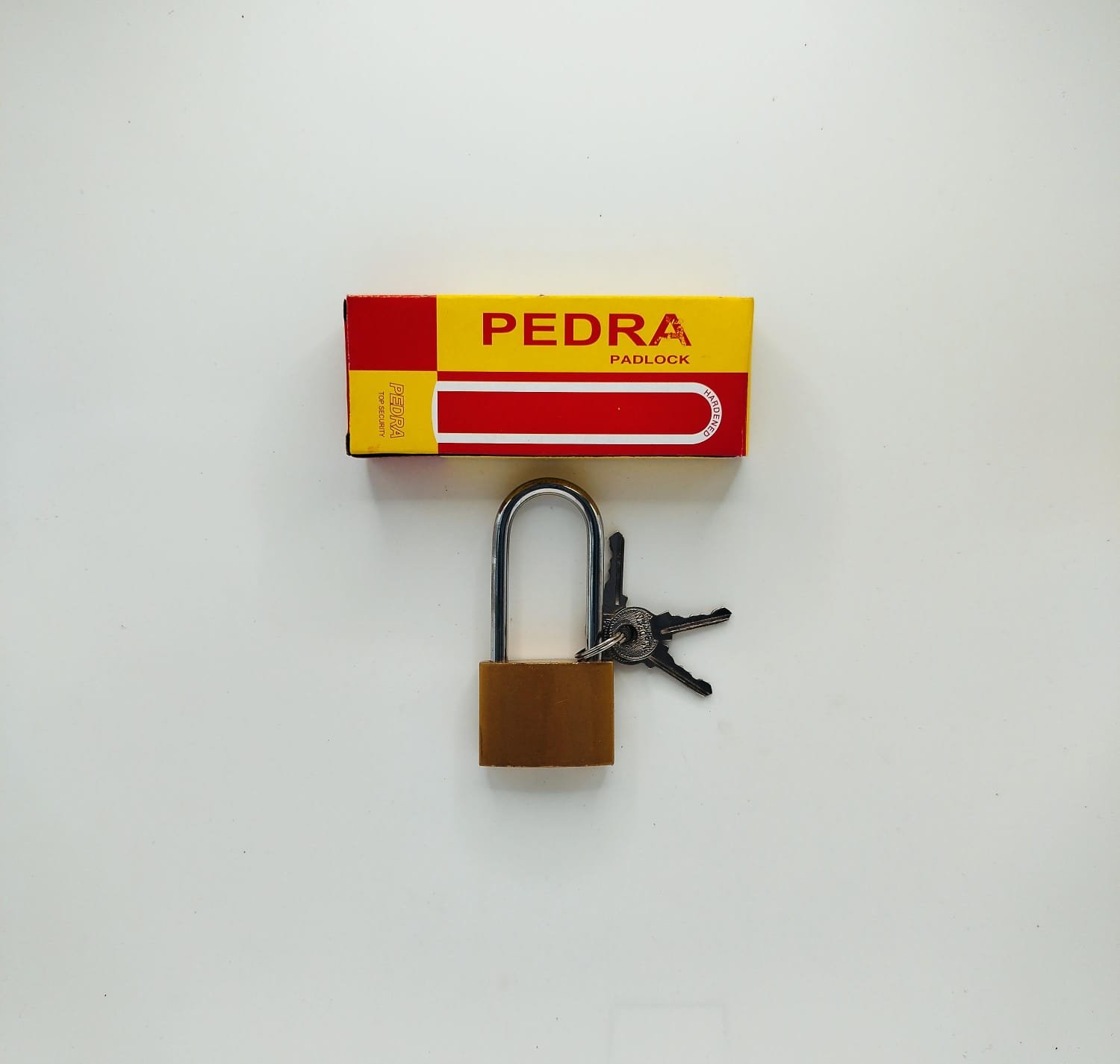 CANDADO PINTADO ARO LARGO 38MM