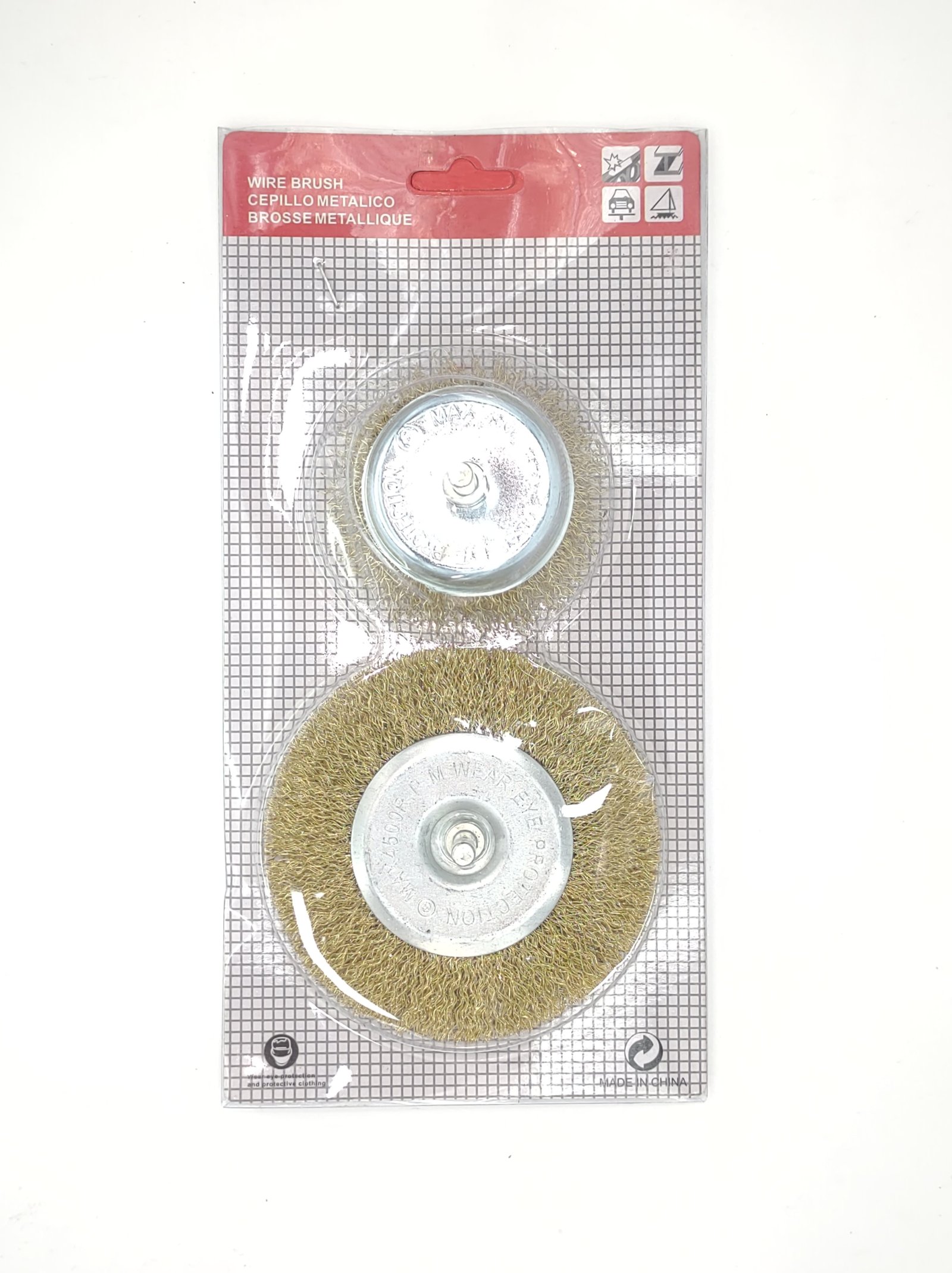 CEPILLO PARA TALADRO X 2 PCS