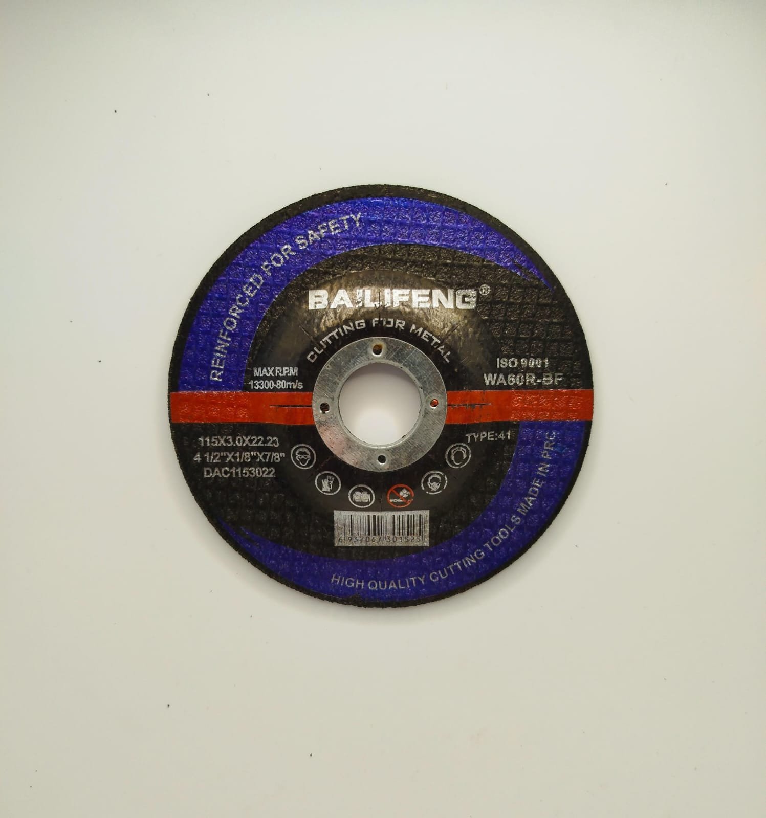 DISCO CORTE 115 X 1MM