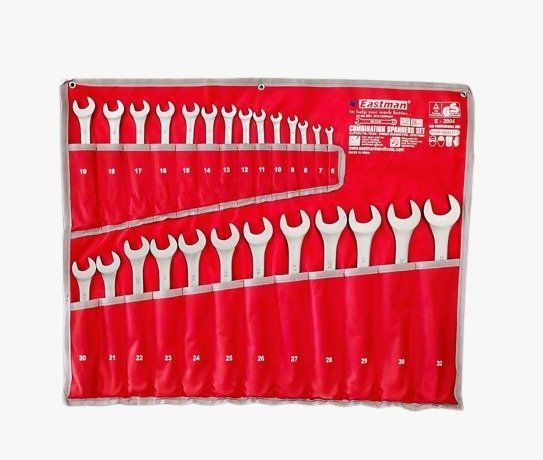 LLAVE COMBINADA CRV PULIDO X26 PCS
EASTMAN